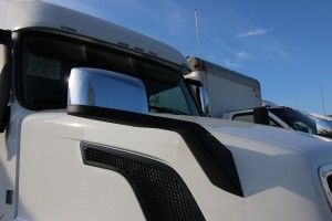 Chrome Hood Mirror for 2017 Volvo Truck VN670