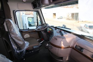 Interior of 2017 Volvo Truck VN670