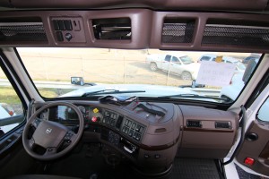 Steering Wheel and Dash 2017 Volvo Truck VNL670