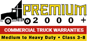 Premium 2000 heavy-duty truck warranty logo